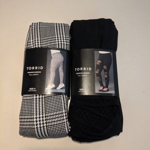 Pair of 4x Torrid Leggings